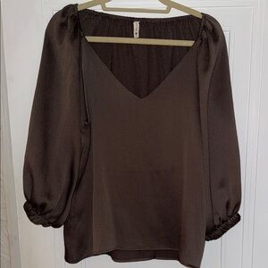 Elegant (java brown) Women's Top